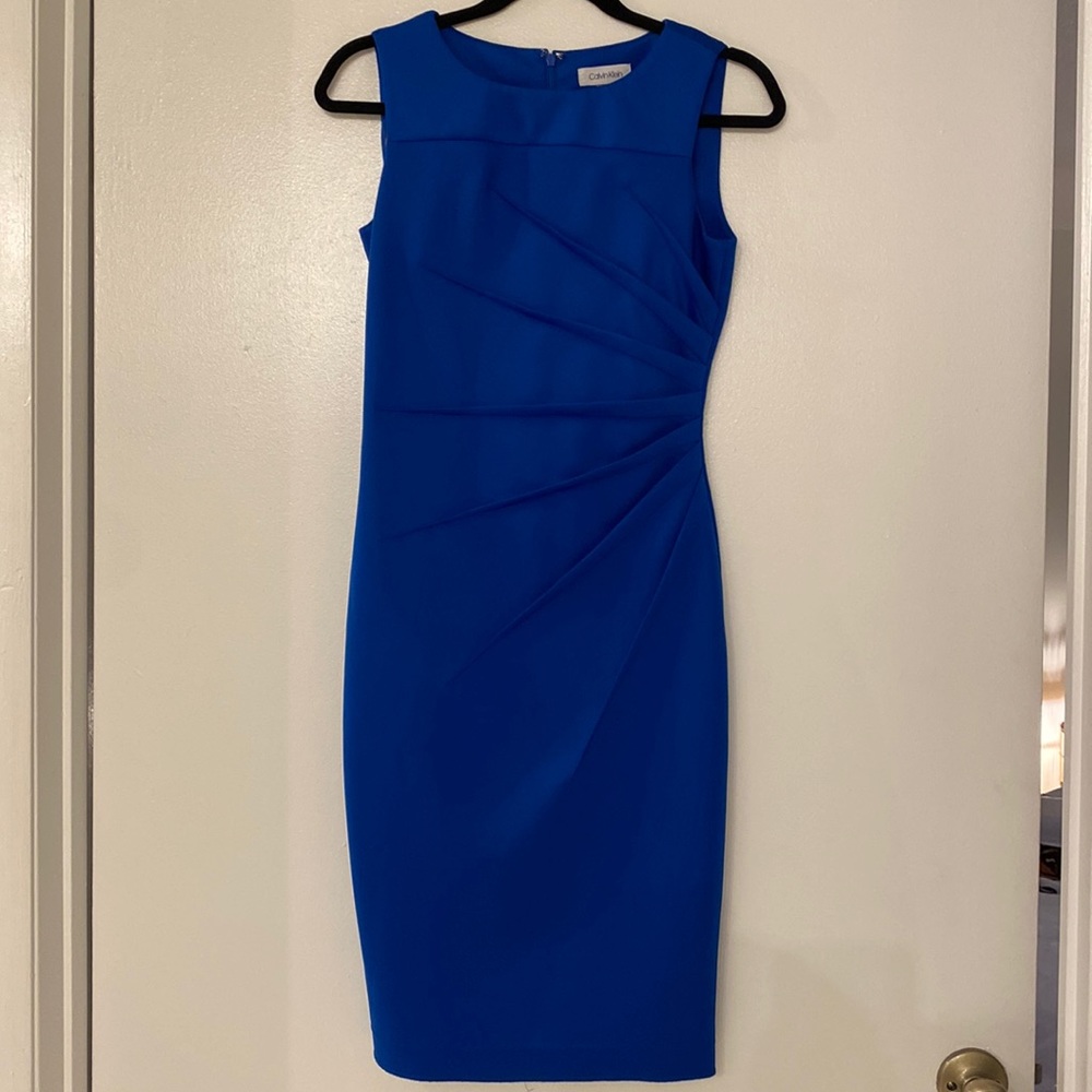 Royal Blue Calvin Klein Dress